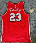 NBA 23 Jordan Chicago Bulls 21-22 city Maillot Rouge